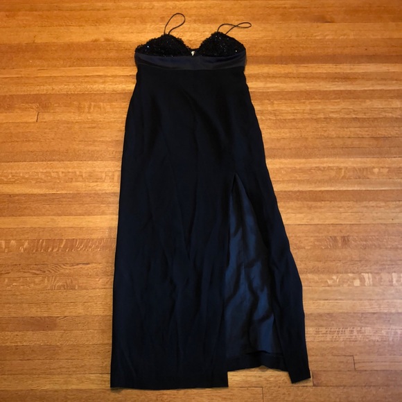 Vintage Alfred Sung evening gown + matching jacket - Picture 2 of 3